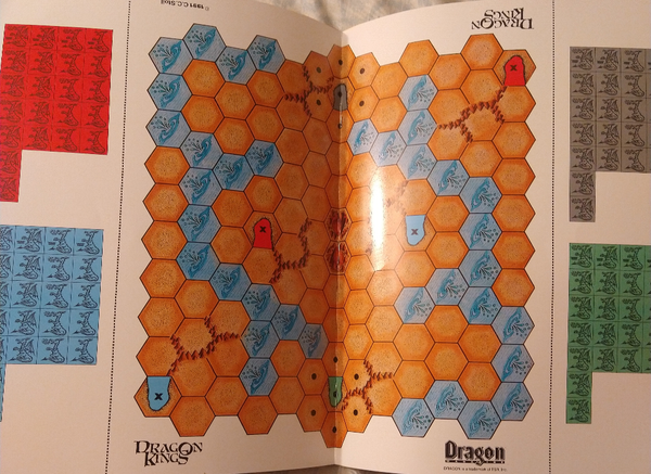 Dragon Magazine #170 with mini-game insert