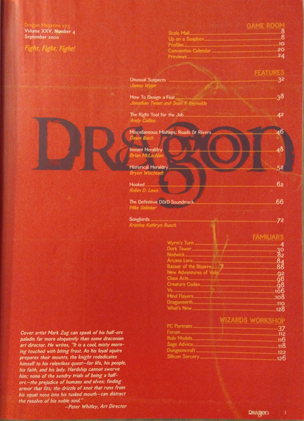 Dragon Magazine #275