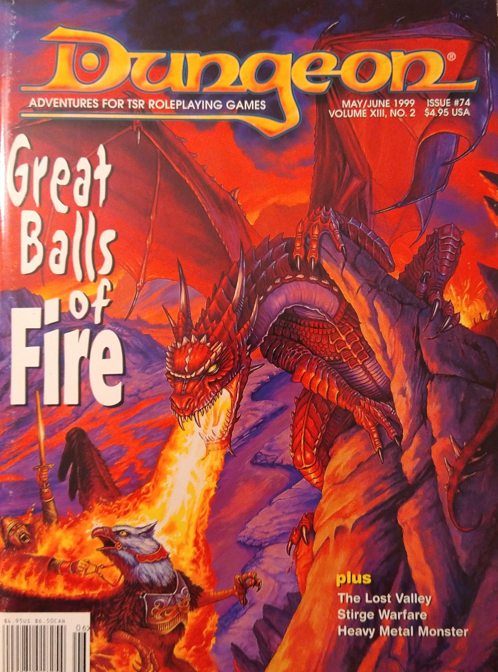 Dungeon Magazine #74