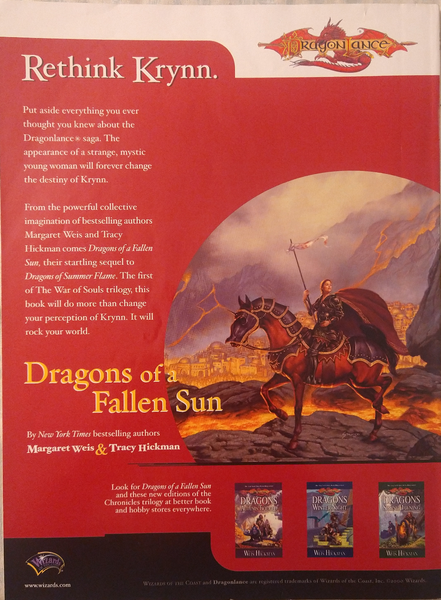 Dragon Magazine #272 with Sleeping Dragon Inn Mat