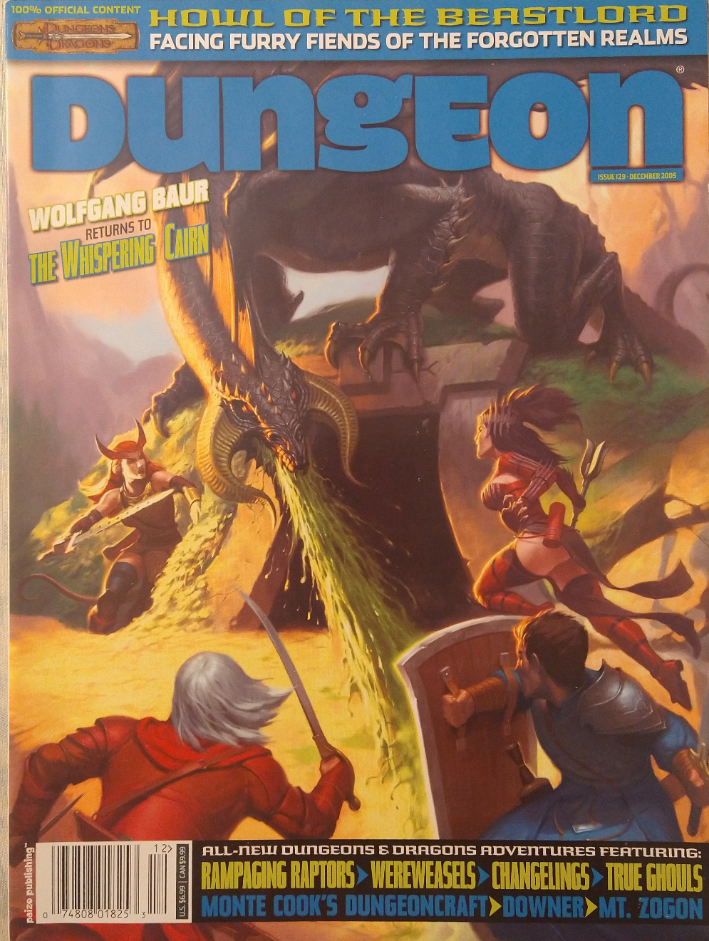 Dungeon Magazine #129