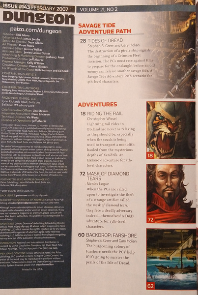 Dungeon Magazine #143