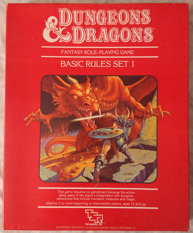 Basic Rules Boxed Set with Original Dice