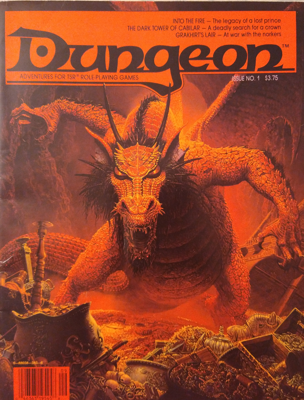 Dungeon Magazine #1