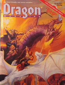 Dragon Magazine #170 with mini-game insert