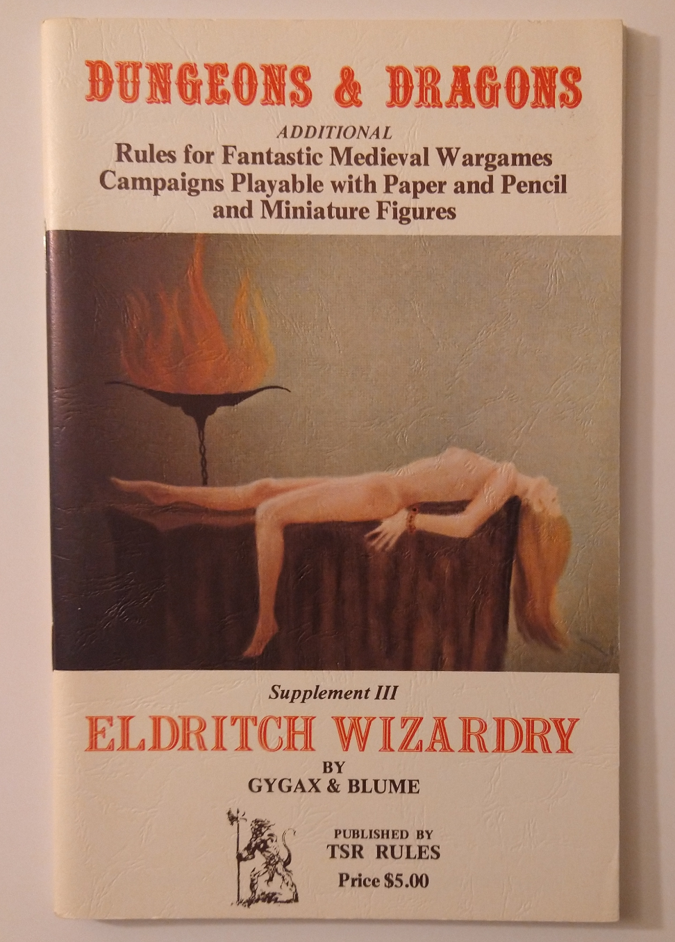 Eldritch Wizardry 3rd printing 1977 – treasuredhobbies