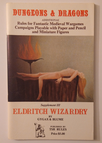 Eldritch Wizardry 3rd printing 1977
