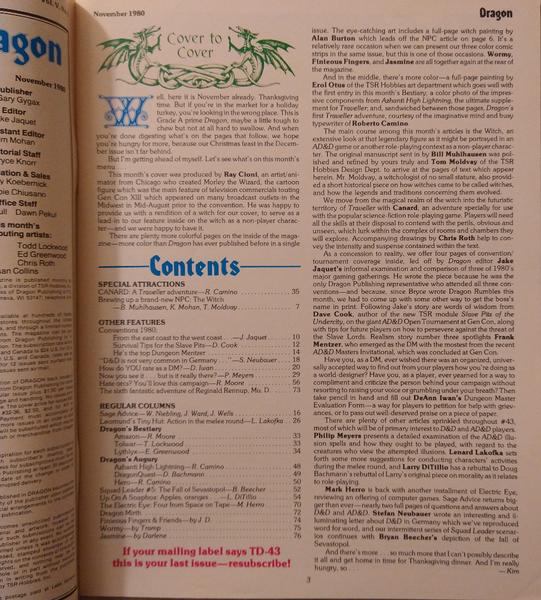 Dragon Magazine #43
