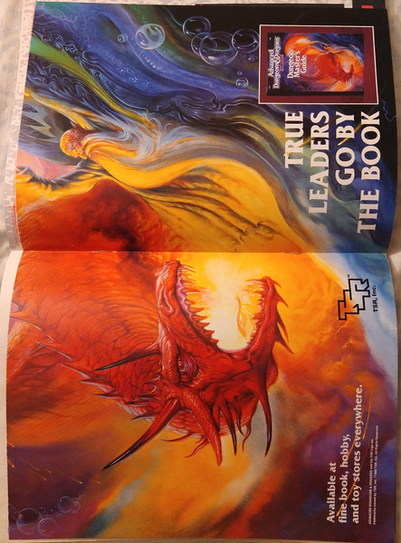 Dragon Magazine #145 with poster