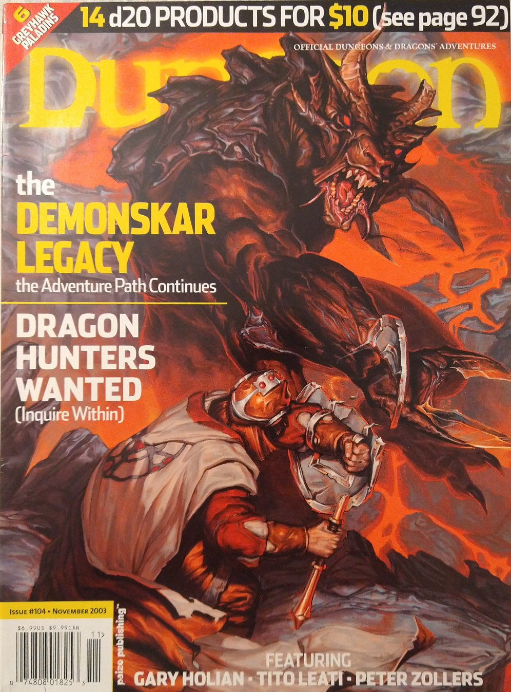 Dungeon Magazine #104