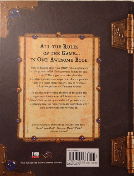 Rules Compendium