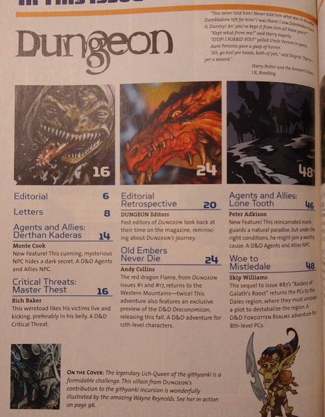 Dungeon Magazine #100