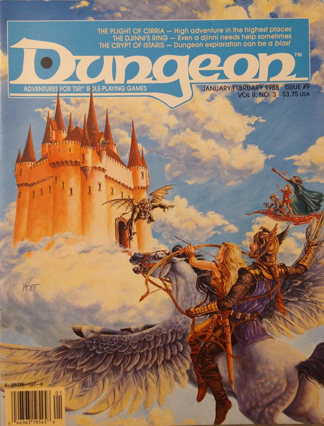 Dungeon Magazine #9 with Original Mailer